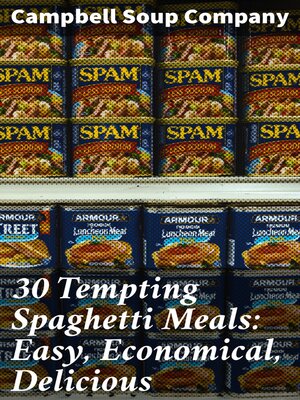cover image of 30 Tempting Spaghetti Meals